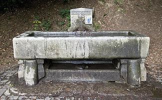 Rettertbrunnen am Kisselborn (am Rundfahrweg im Rabengrund)